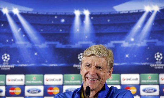 Arsenal are preparing to face Marseille in their Champions League Group F opener on Wednesday night.