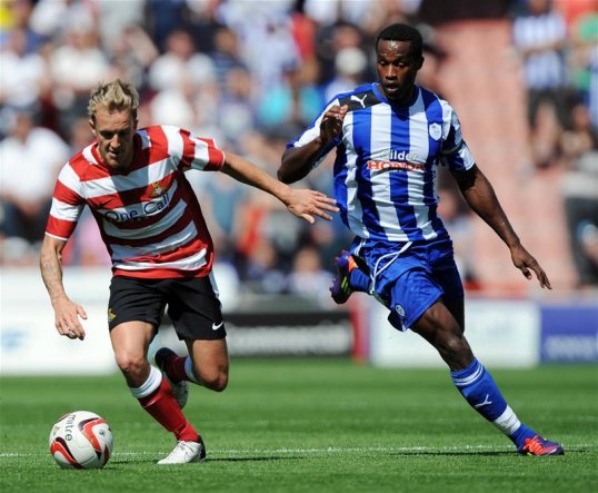 Nottingham Forest winger James Coppinger, who is on loan from Doncaster Rovers, looks booked for a move out of the City Ground.