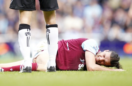 Andy Carroll will make a stunning return to the West Ham United squad for tonight's clash at bottom of the table Queens Park Rangers.