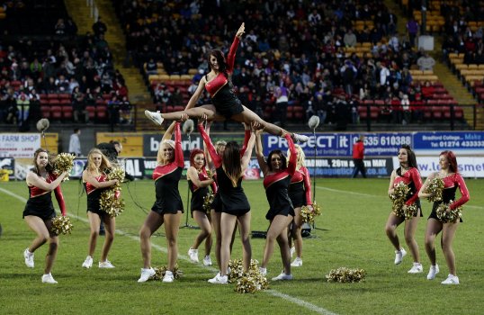 The cheerleaders for the World T20 have been criticised for not being attractive enough.