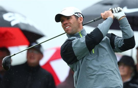 England's Paul Casey is chasing down the lead at the Irish Open by closing the gap to just three shots.