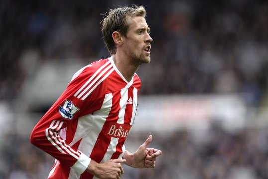 Stoke striker Peter Crouch will not make the England squad under Roy Hodgson until he is good enough for the first team.