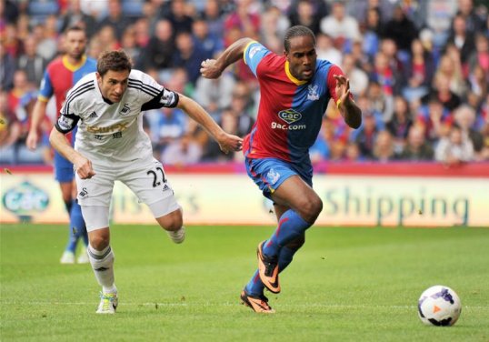 Cameron Jerome and Marouane Chamakh will front the Crystal Palace forward line as the Eagles travel to Merseyside to face Liverpool.