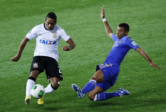 All square so far in Club World Cup final with the two sides evenly matched.