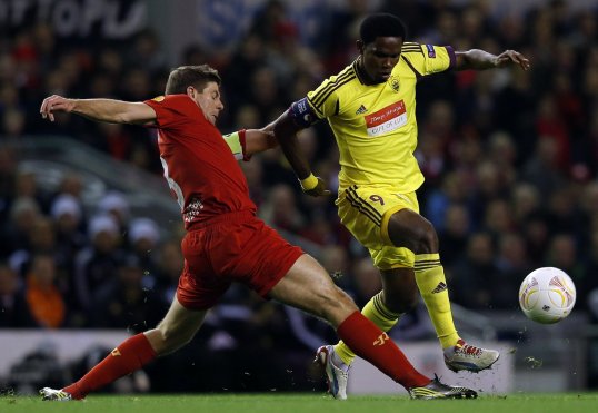 Liverpool look the more livelier and played some entertaining football but Anzhi are holding their own.
