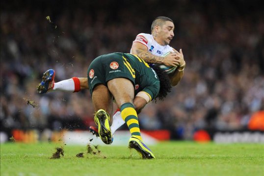 World Cup Report: England 20-28 AustraliaAustralia has opened the World Cup with a 28-20 victory over England.