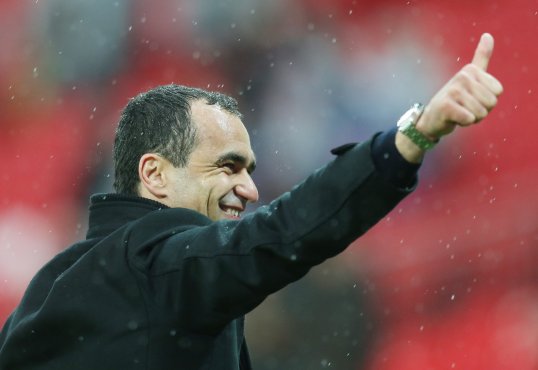 Wigan Athletic fans Alan and Rita Winstanley were handed an extra special golden wedding anniversary present by boss Roberto Martinez this week – two tickets to the FA Cup final.