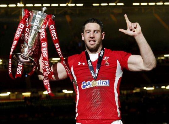 Wales and Cardiff Blues wing Alex Cuthbert is facing six weeks on the side-lines with a hamstring injury sustained during Saturday’s Six Nations title winning victory over England.