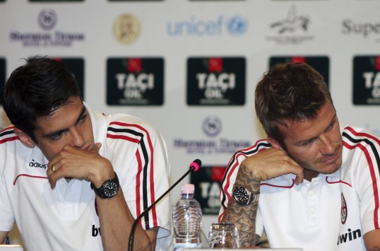 David Beckham has backed LA Galaxy’s move for Kaká.
