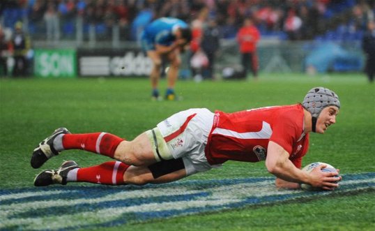 Wales centre Jonathan Davies has said he is relishing the prospect of facing an old team-mate when the side face Scotland in the Six Nations.