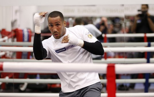 Super-middleweight boxer James DeGale has said he is