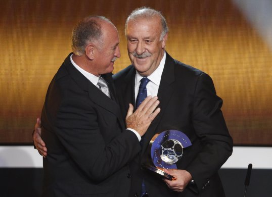 Spain coach Vicente del Bosque remained tight-lipped regarding his counterpart at Real Madrid, José Mourinho, not attending the Ballon d’Or ceremony.