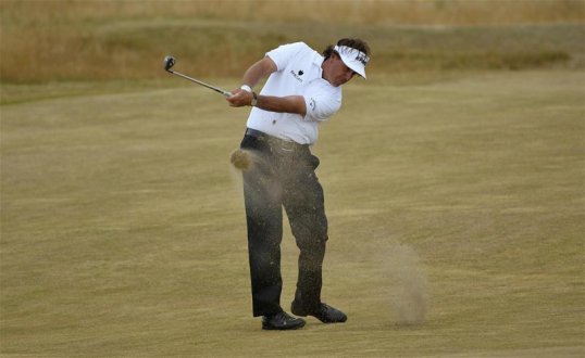 Phil Mickelson has won The Open for first time in his career, making him a five-time Majors champion.
