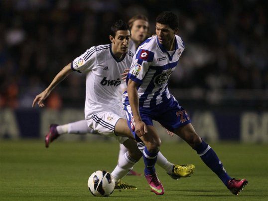 Real Madrid midfielder Ángel Di María will not be part of the side's El Clásico fixture next Saturday after being sent off during the game with Deportivo.