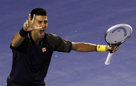 As Novak Djokovic won his third consecutive Australian Open, the first player since Roy Emerson, to do that (and £1,600,0000)