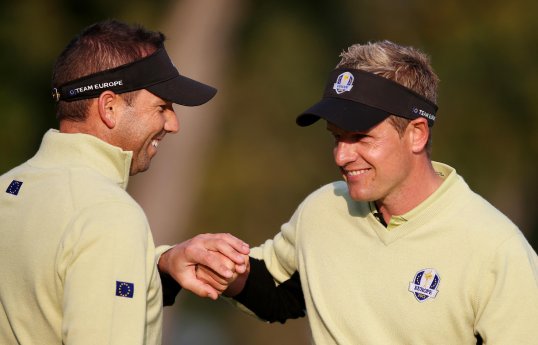 Europe’s Luke Donald and Sergio Garcia have put their loss in the first round of Ryder Cup foursomes down to poor putting.