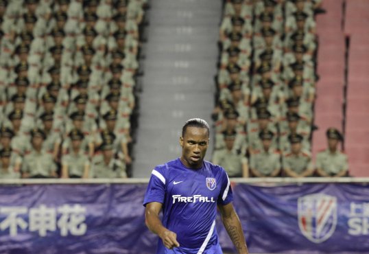 Didier Drogba has committed his future to Shanghai Shenhua.