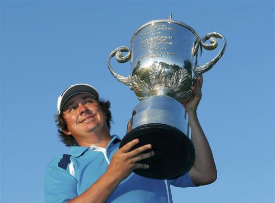 Jason Dufner was delighted after securing his first Major trophy when he won the USPGA Championship at Oak Hill.