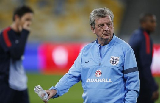 Southampton striker Rickie Lambert starts his second England game in a row for his side’s crucial World Cup qualifier against Ukraine.