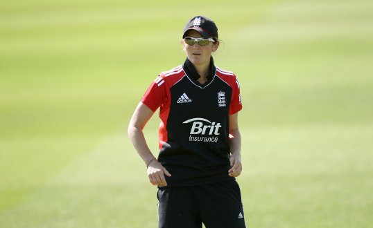 England captain Charlotte Edwards knocked a century to secure third place in the Women’s World Cup with a four wicket win over New Zealand