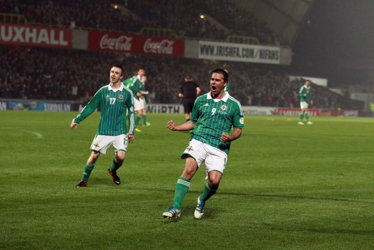Michael O’Neill defended his players after their 1-1 draw with Azerbaijan – saying he “could not have asked any more of them.”