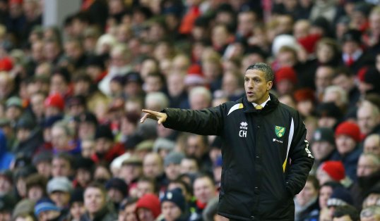Norwich City boss Chris Hughton has revealed he is in the market for a new striker – but admits he cannot afford to break the bank.