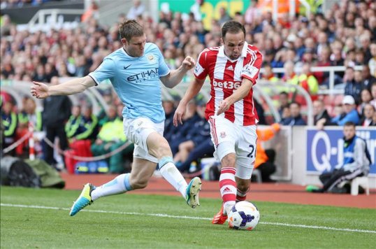 Winger Matthew Etherington is in the side to face Fulham at Craven Cottage after missing the defeat by Norwich City.