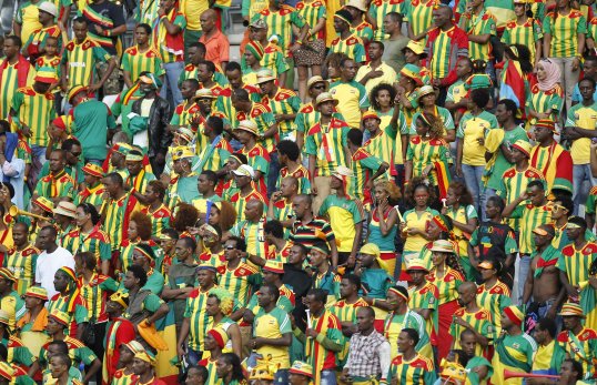 Ethiopia have been fined $10,000 (£6,300) by the Confederation of African football for the conduct of the team’s supporters in Monday’s African Cup of Nations match against Zambia.