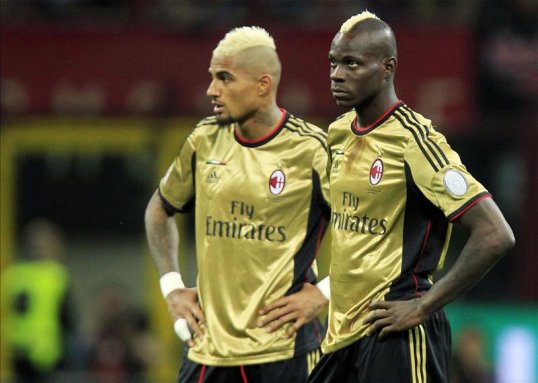 AC Milan striker Mario Balotelli said he will walk off the pitch if he is subjected to racist abuse again.