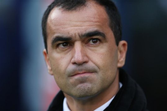 Everton manager Roberto Martinez was delighted with the way his team played in their draw with Arsenal.