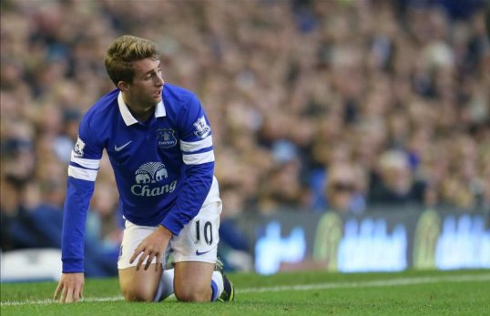 Everton manager Roberto Martinez has named Gerard Deulofeu in his starting line-up for Fulham’s visit to Goodison Park this afternoon.