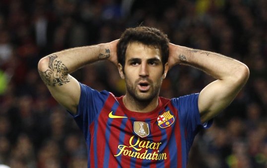 Barcelona midfielder Francesc Fàbregas has said he is hoping his side draw Arsenal in the last 16 stage of the Champions League.