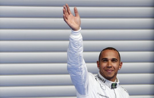 Lewis Hamilton will start the Belgian Grand Prix in pole position.