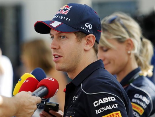 Sebastian Vettel is not ready to celebrate his fourth consecutive world championship just yet with several races left on the 2013 Formula One calendar.