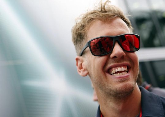 Sebastian Vettel was quickest in the second practice session ahead of the Singapore Grand Prix.