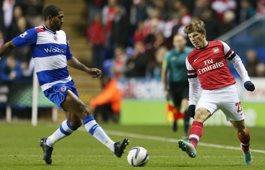 Arsenal’s Andrey Arshavin is wanted by Reading.