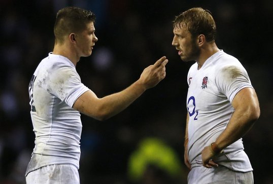 England fly-half has defended the captaincy of Chris Robshaw ahead of Saturday's Test with New Zealand.