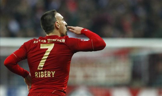 Bayern Munich forward Franck Ribéry has said that Pep Guardiola’s arrival at the Allianz Arena shows that the German giants are as big as any club in the world.