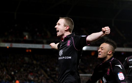 Newcastle United winger Shane Ferguson has extended his loan spell with Birmingham City until the end of the season.