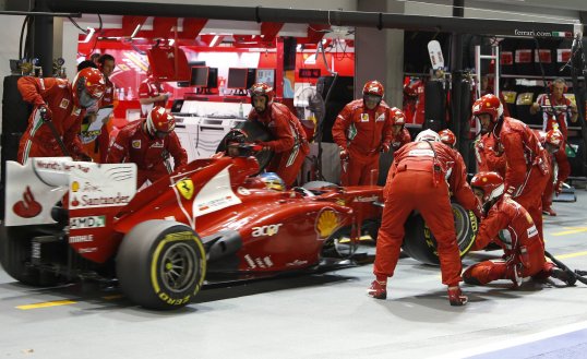 The Italian Formula 1 team have narrowed down their search for Fernando Alonso’s team-mate in 2013 to three drivers.