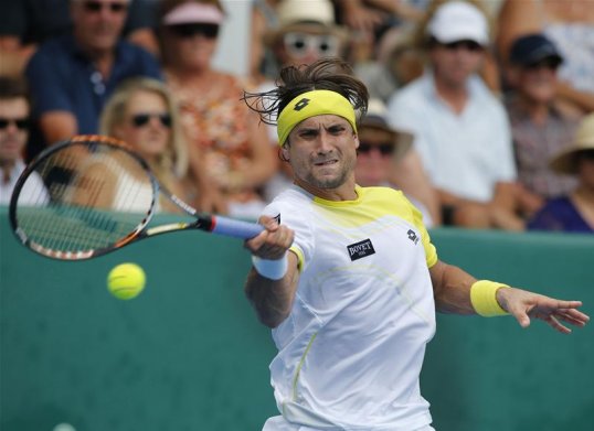 David Ferrer warmed up for next week’s Australian Open by winning the Auckland International final against Phillip Kohlschreiber.