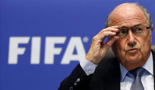 Fifa president Sepp Blatter has hinted Concacaf leader Jeffry Webb will replace him as head of world football’s governing body in 2015.