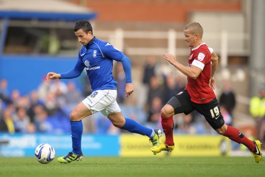 Birmingham City midfielder Keith Fahey has been ruled out for the remainder of the season after suffering a recurrence of a hip complaint.