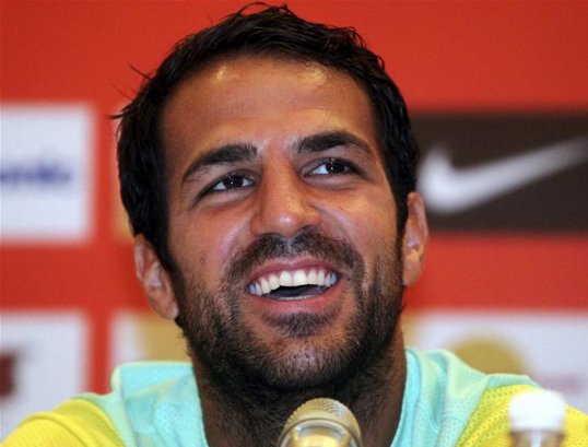 Barcelona and Spain midfielder Cesc Fabregas has been ruled out of the upcoming international friendly against Ecuador after spraining ankle ligaments.