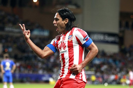 Falcao could line up in the Champions League for Chelsea.
