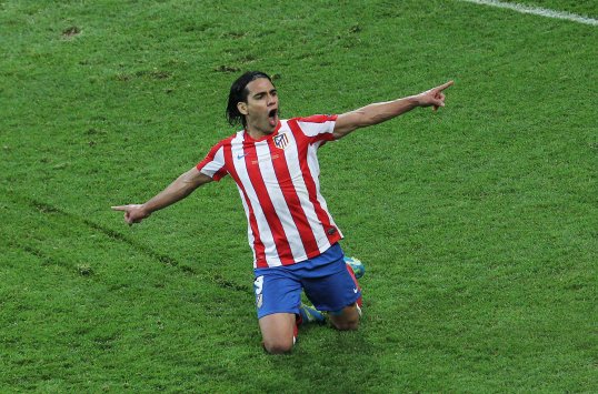Atlético Madrid have placed a £48 million price tag on their striker Radamel Falcao.