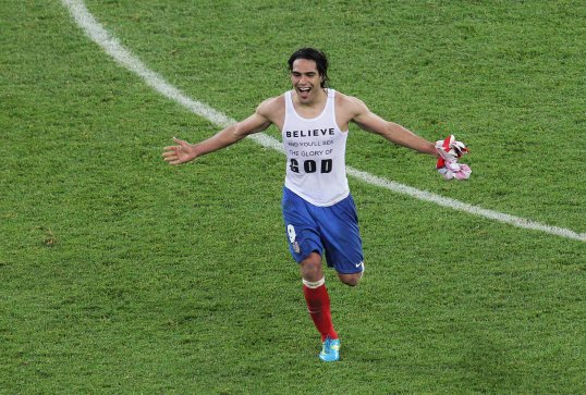 Radamel Falcao has admitted he is unsure of his Atletico Madrid future and suggested his fate may be decided by Spain's economic state.