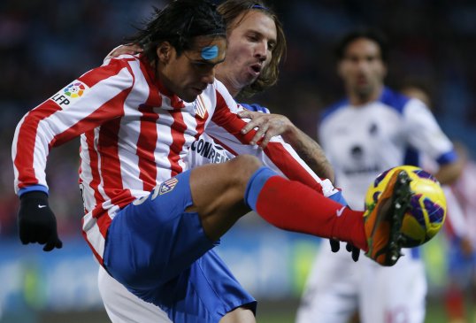 Radamel Falcao has refused to rule out a move to the Premier League.