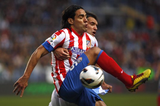 Atlético Madrid striker Radamel Falcao says he would love to win the Copa Del Rey at the home of fierce rivals Real Madrid when they meet in the final on 17 May.