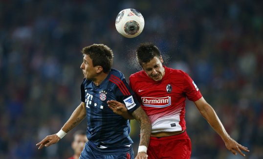 Nicolas Hofler netted a late equaliser to earn Freiburg a stunning draw against Bayern Munich on Tuesday.